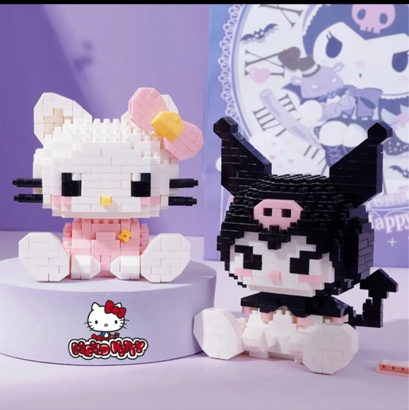 Kuromi Interlocking Bricks Set DIY - Picture 6 of 14